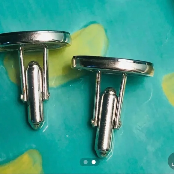 Cufflinks monogrammed “S” - Picture 2 of 2